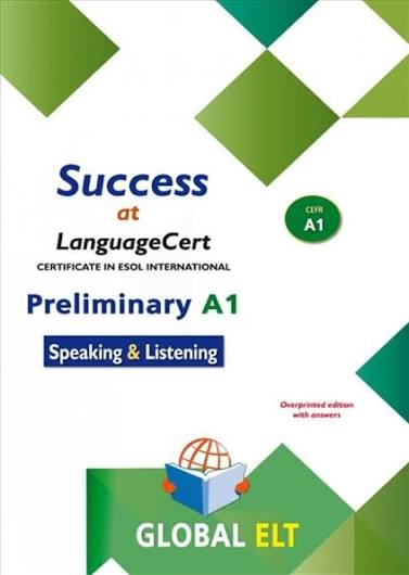 LANGUAGECERT PRELIMINARY CEFR A1- Preparation Book